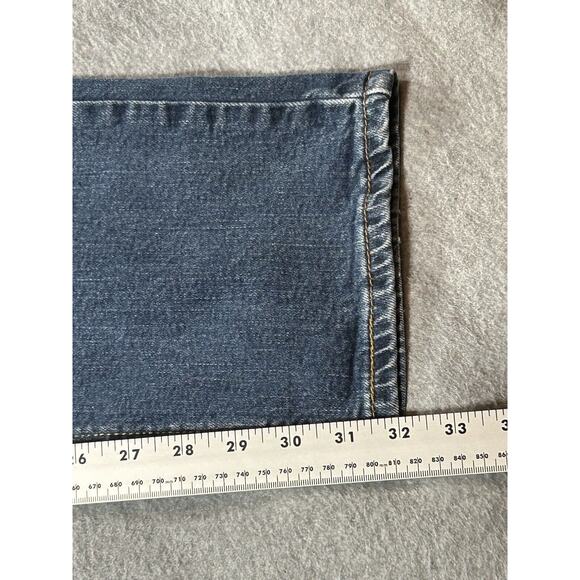 Levi 541 Jeans Mens W38 L32 Blue Denim Slight Taper Relaxed Stretch - Picture 7 of 16